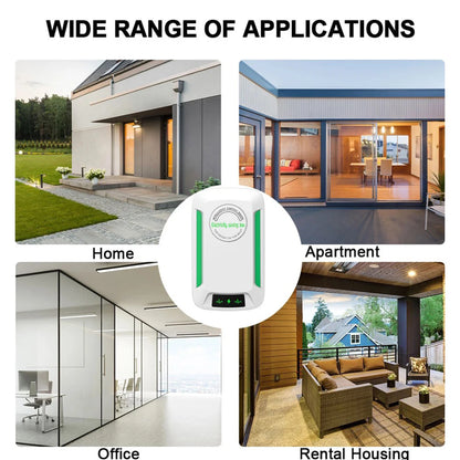 Electricity Saving Box - Intelligent Energy Saver , Plug in Saving Device for Home, Stabilize Voltage 90V-250V, EU/US/UK Adapter